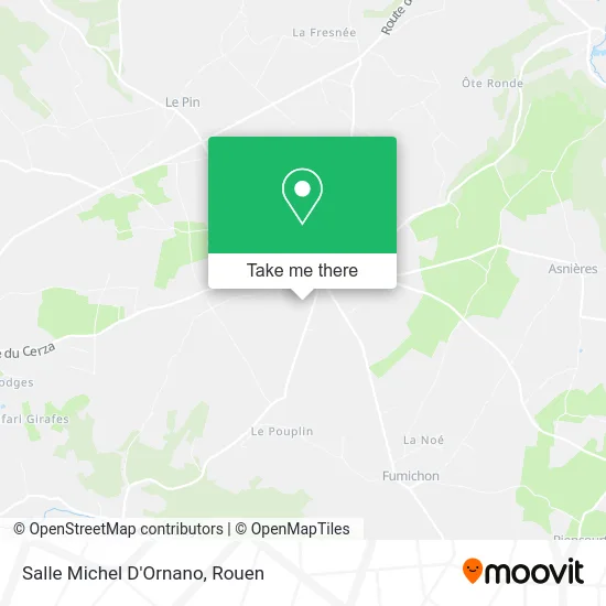 Salle Michel D'Ornano map