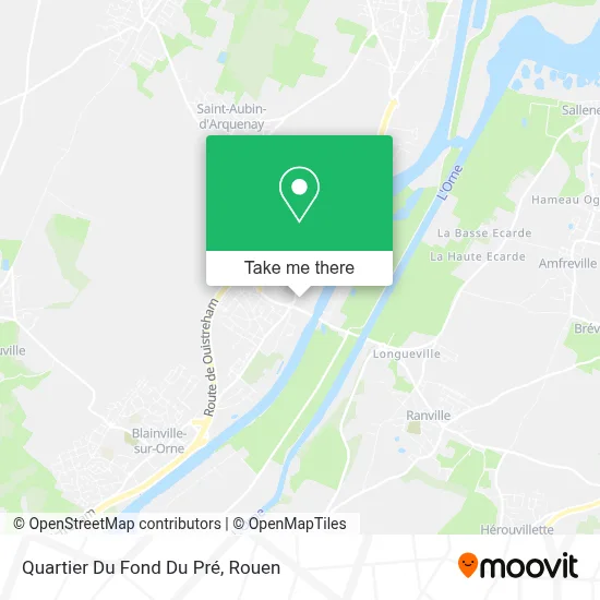 Quartier Du Fond Du Pré map