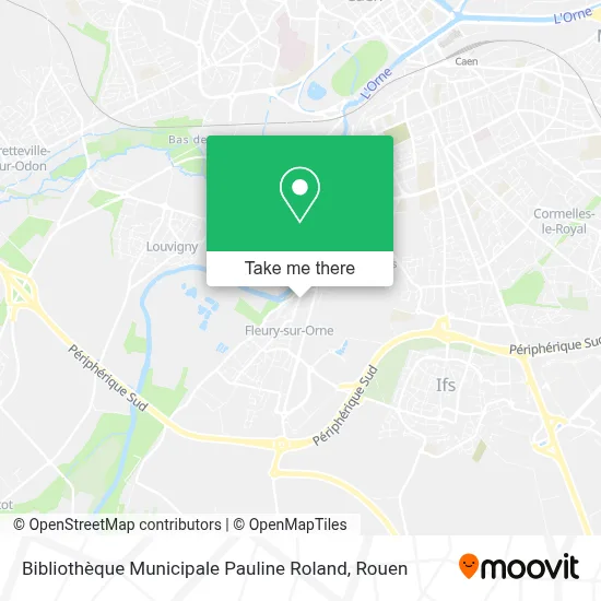 Bibliothèque Municipale Pauline Roland map