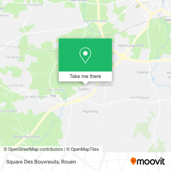 Square Des Bouvreuils map