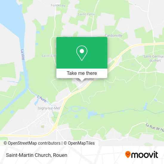 Église Saint-Martin map