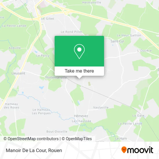 Manoir De La Cour map