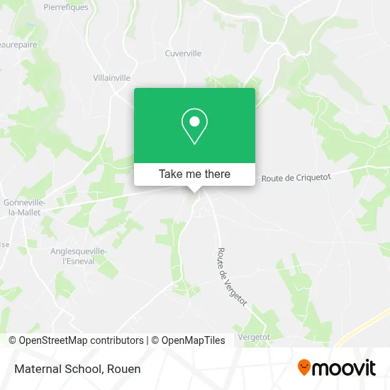 École Maternelle map
