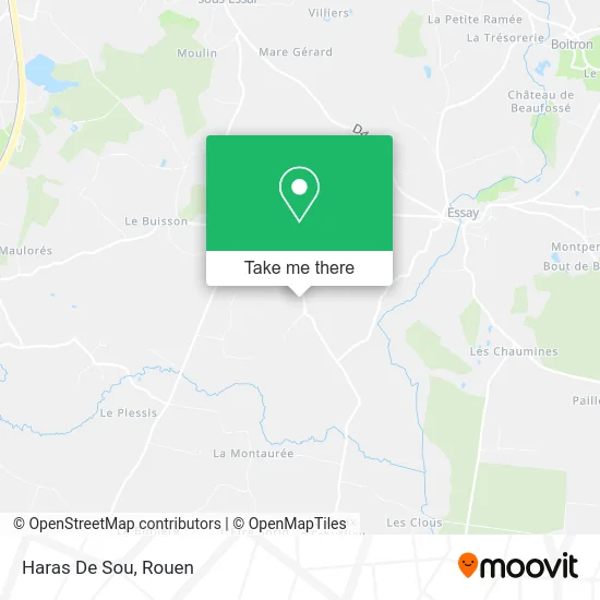 Haras De Sou map