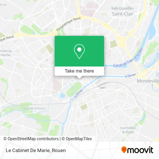 Le Cabinet De Marie map