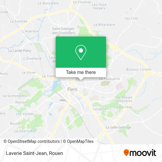 Laverie Saint-Jean map