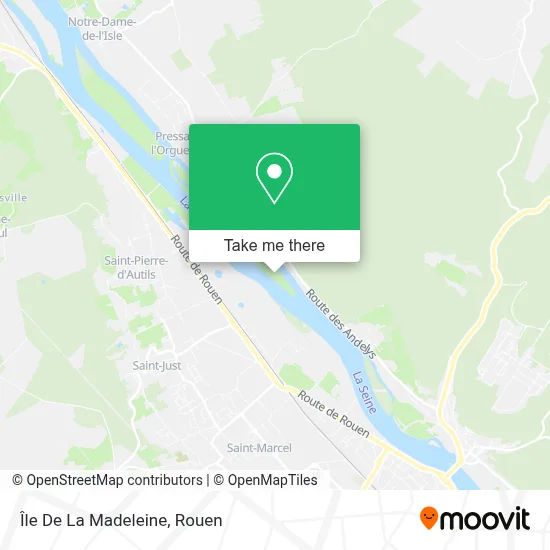 Île De La Madeleine map