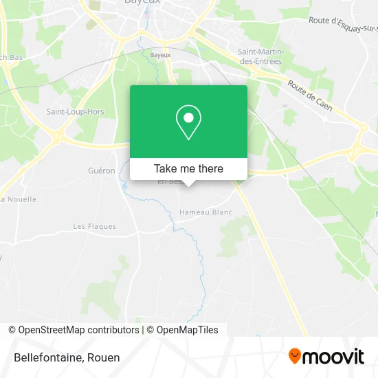 Bellefontaine map