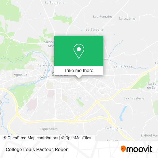 Collège Louis Pasteur map