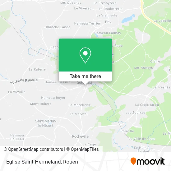Église Saint-Hermeland map