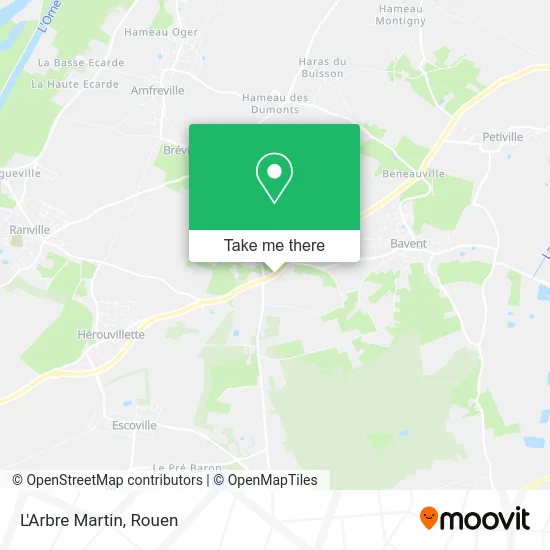 L'Arbre Martin map