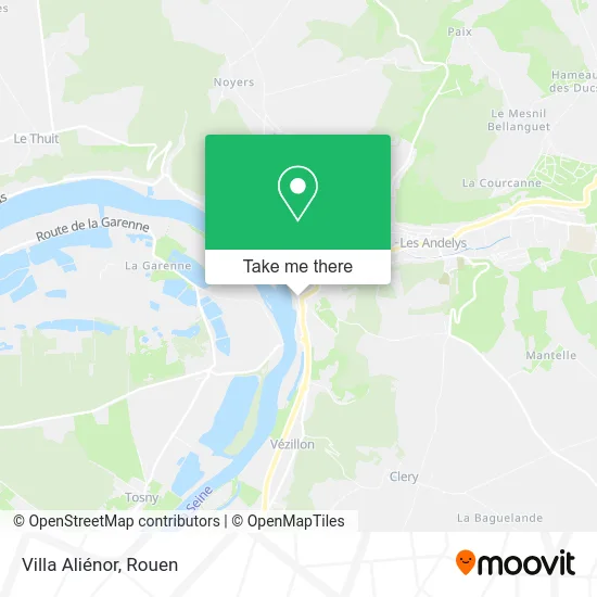 Villa Aliénor map