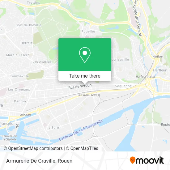 Armurerie De Graville map