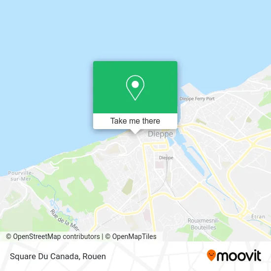 Square Du Canada map