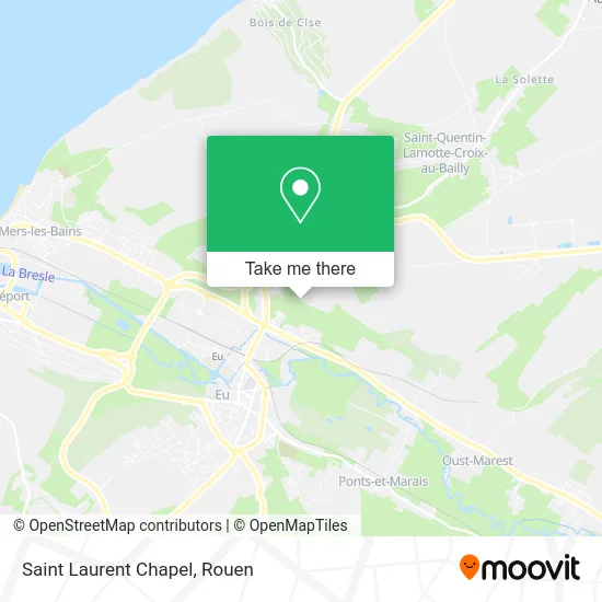 Chapelle Saint-Laurent map