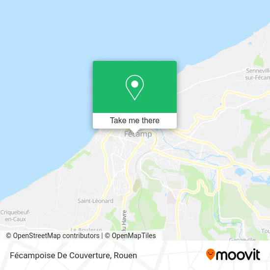 Fécampoise De Couverture map