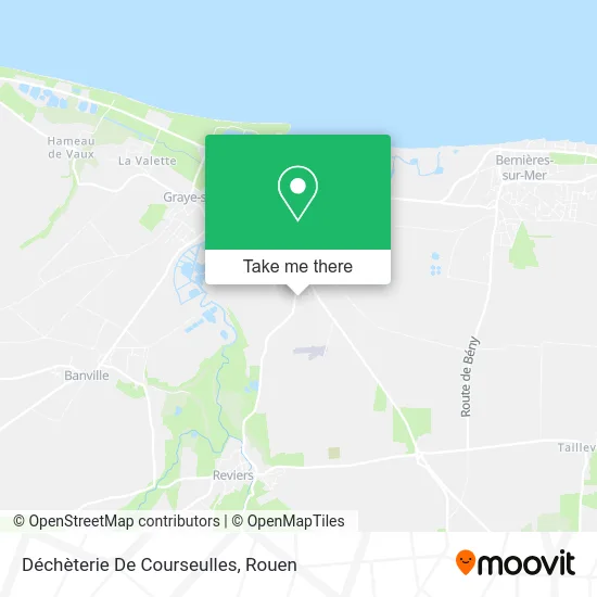 Déchèterie De Courseulles map