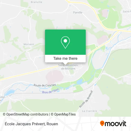 École Jacques Prévert map