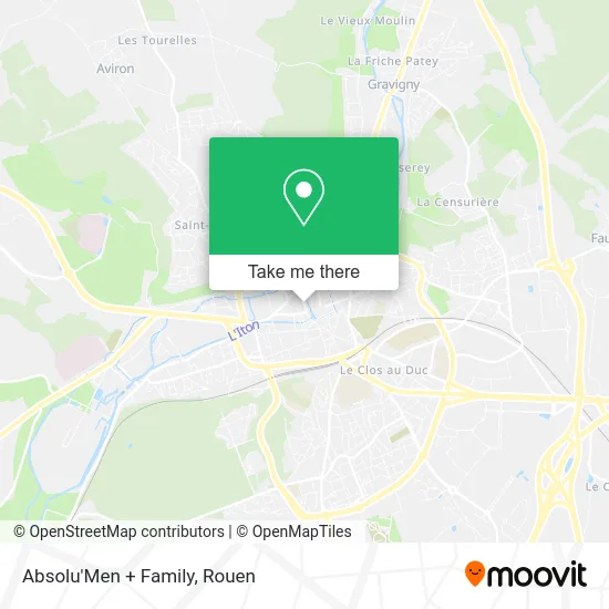 Absolu'Men + Family map