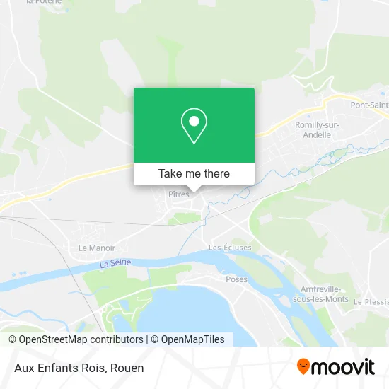 Aux Enfants Rois map