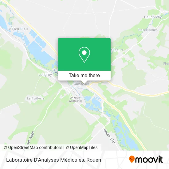 Laboratoire D'Analyses Médicales map
