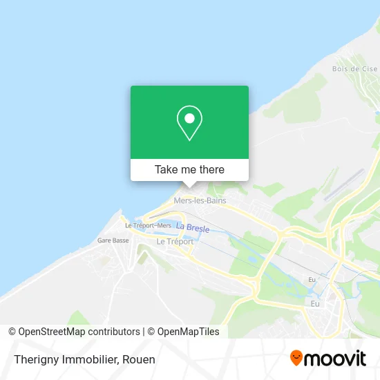 Therigny Immobilier map