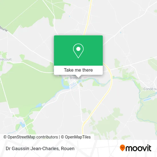 Dr Gaussin Jean-Charles map