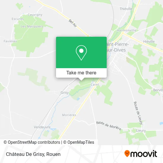 Château De Grisy map