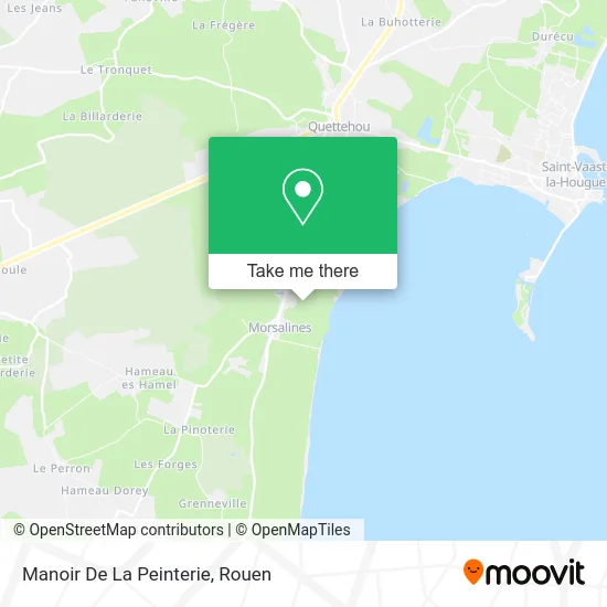 Manoir De La Peinterie map