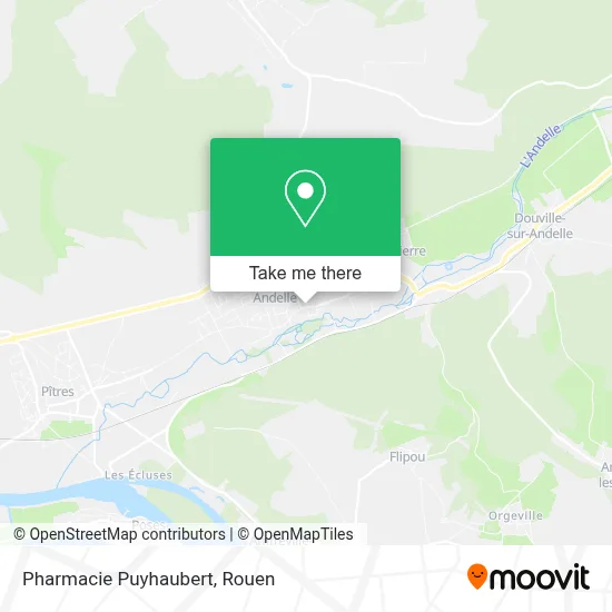 Pharmacie Puyhaubert map