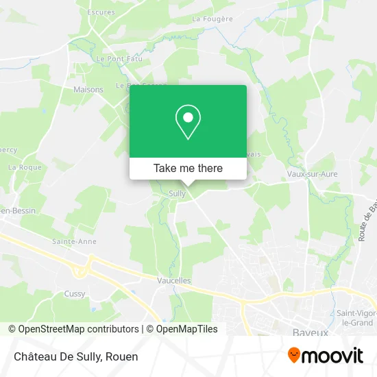 Château De Sully map