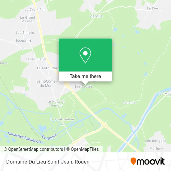 Domaine Du Lieu Saint-Jean map