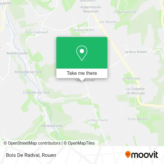 Bois De Radval map