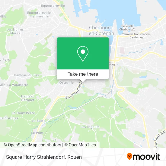 Square Harry Strahlendorf map