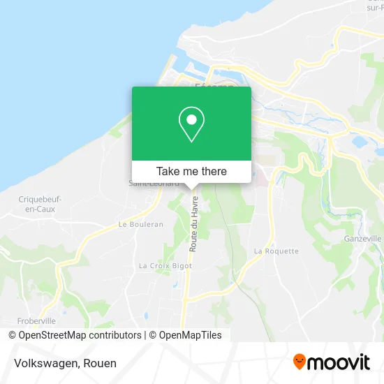 Volkswagen map