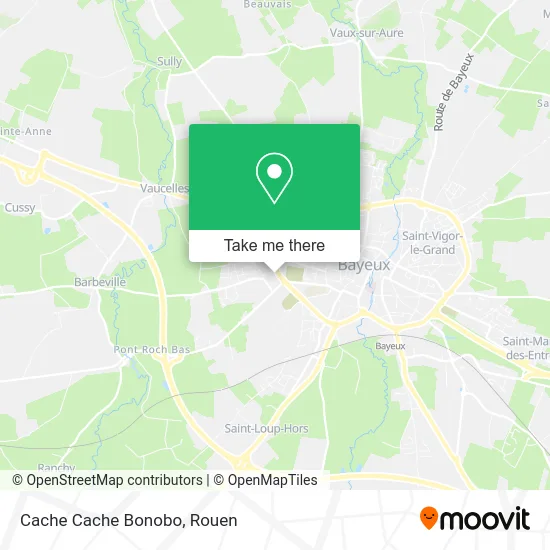 Cache Cache Bonobo map