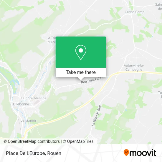 Place De L'Europe map