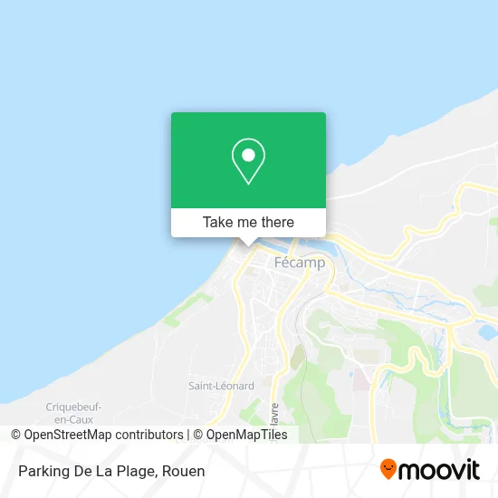 Parking De La Plage map