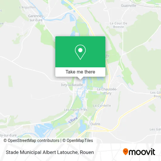 Stade Municipal Albert Latouche map
