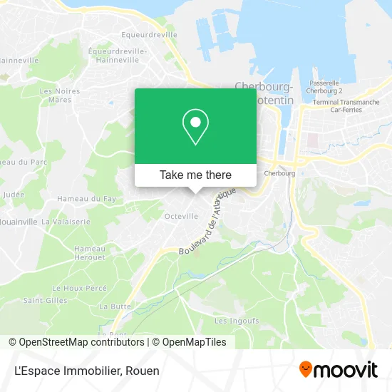 L'Espace Immobilier map