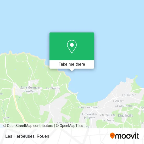 Les Herbeuses map