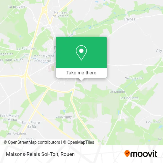 Maisons-Relais Soi-Toit map