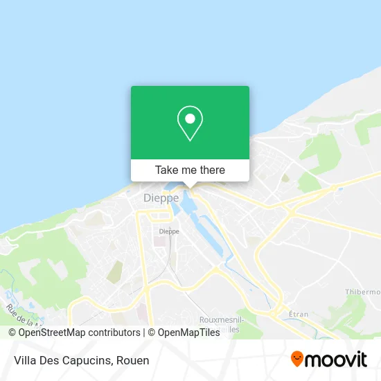 Villa Des Capucins map