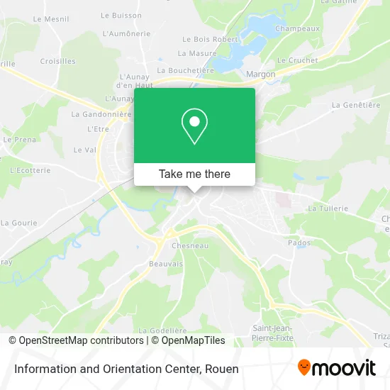Centre D'Information Et D'Orientation map