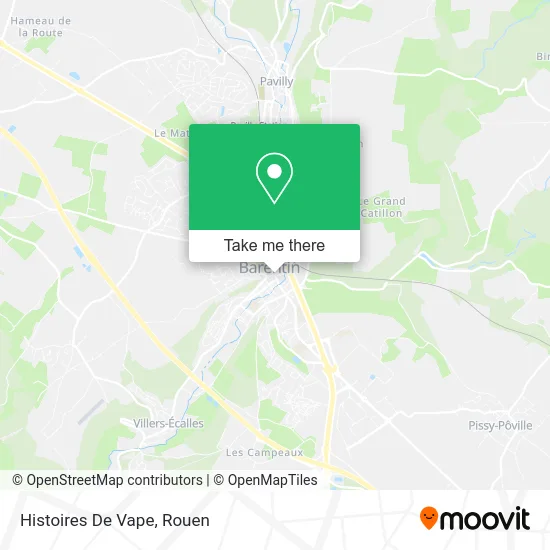 Histoires De Vape map