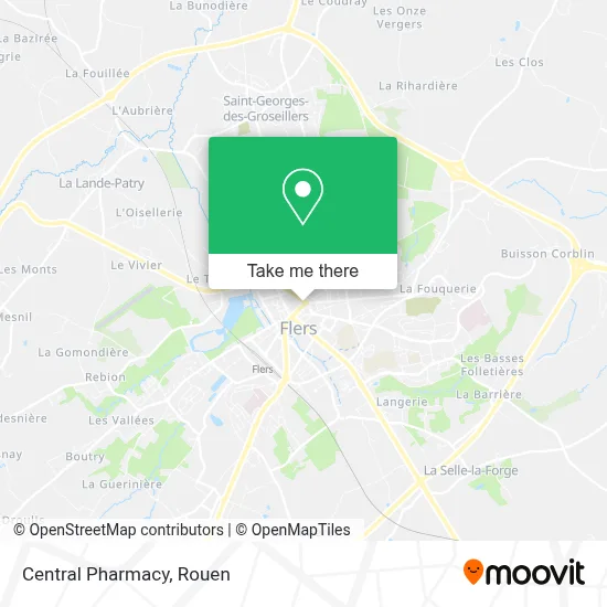 Pharmacie Centrale map