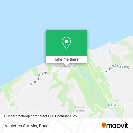 Veulettes-Sur-Mer map
