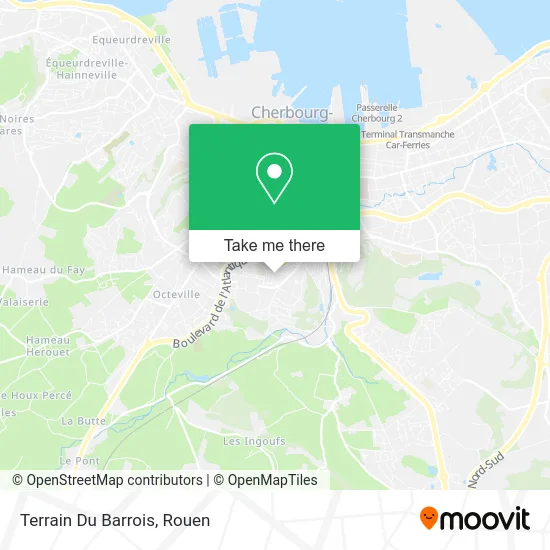 Terrain Du Barrois map