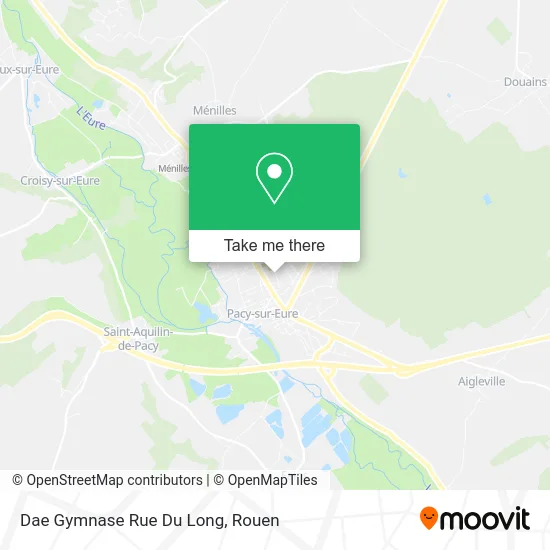 Dae Gymnase Rue Du Long map