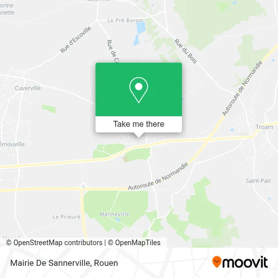 Mairie De Sannerville map